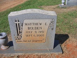 Matthew Edward Bolden 