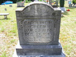 Caroline H <I>Green</I> Green 