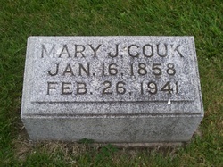 Mary J <I>Baker</I> Couk 