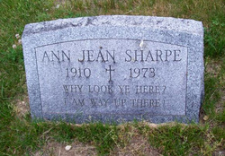 Ann Jean Sharpe 
