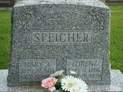 Mary Elizabeth <I>Schehrer</I> Speicher 