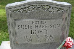 Susie Harbison Boyd 