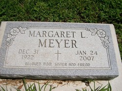 Margaret L <I>Black</I> Meyer 