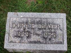 Dora Ellen <I>Pratt</I> Thayer 