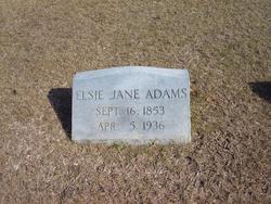 Elsie Jane <I>Fordham</I> Adams 