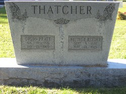 Nettie Elizabeth <I>Reeder</I> Thatcher 