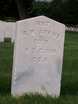 Pvt Robert W Adams 