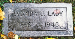 Amanda Jane <I>Mitchell</I> Lady 