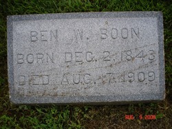 Benjamin Watts “Ben” Boon 