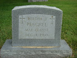 Bertha Josephine <I>Bichlmeier</I> Peschel 