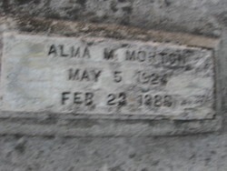 Alma M Morton 