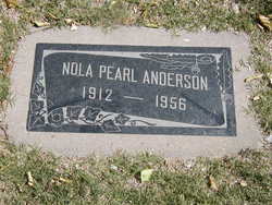Nola Pearl <I>Ellsworth</I> Anderson 