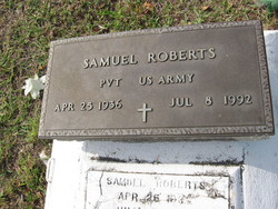 Pvt Samuel Roberts 