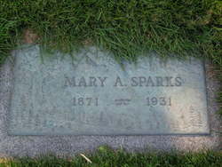 Mary Adelia <I>Williams</I> Sparks 