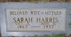 Sarah <I>Moske</I> Harris 