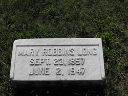 Mary Alice <I>Robbins</I> Long 