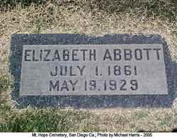 Elizabeth Abbott 