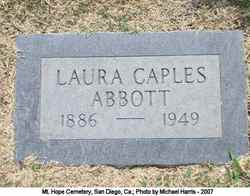 Laura B <I>Caples</I> Abbott 