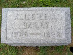 Alice <I>Bell</I> Bailey 