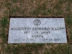 PFC Augustus Edward Ralpheal 