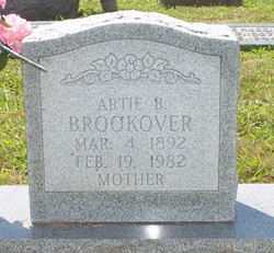 Artie Bessie <I>Chichester</I> Brookover 