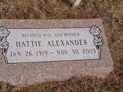 Hattie <I>Bruner</I> Alexander 
