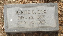 Bertie C. <I>Foreman</I> Cox 