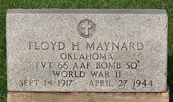 PVT Floyd H Maynard 