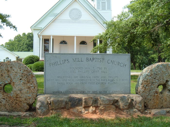 Phillips Mill Baptist Church Cemetery