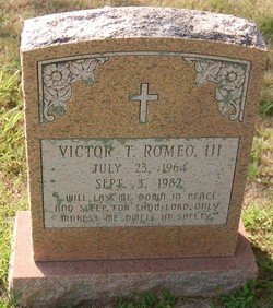 Victor Thomas “Vic” Romeo III