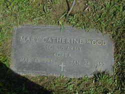 Mary Catherine “Mary Kay” <I>Mallon</I> Wood 