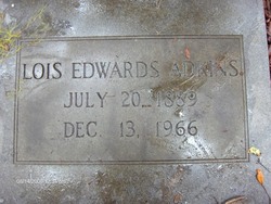 Lois Middleton <I>Edwards</I> Adkins 