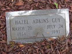 Hazel <I>Adkins</I> Guy 