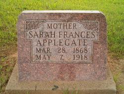 Sarah Frances <I>Horner</I> Applegate 