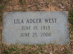 Lila Gray <I>Adger</I> West 