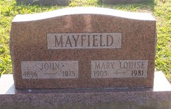 Mary Louise <I>Bailey</I> Mayfield 