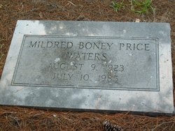 Mildred Ann <I>Boney</I> Waters 