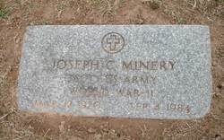 Joseph C Minery 