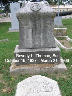 Pvt Beverly L. Thomas Sr.