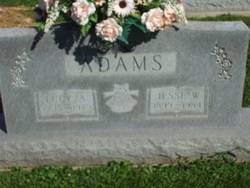 Lucy A. <I>Harris</I> Adams 