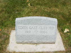 Edith Virginia <I>Gast</I> Clifford 