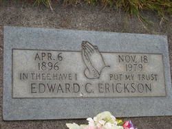 Edward Carl “Eddie” Erickson 