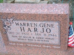Warren Gene Harjo 