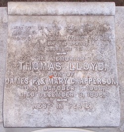 Thomas Lloyd Apperson 