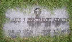Grace Jane <I>Moye</I> Penturff Adkins 