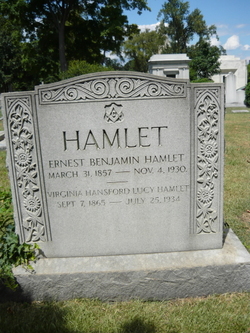 Virginia Hansford <I>Lucy</I> Hamlet 