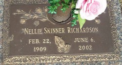 Nellie <I>Skinner</I> Richardson 