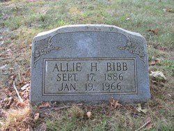 Allie Herbert Bibb 
