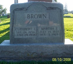 Martha Jane <I>Scott</I> Brown 