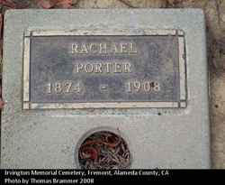 Rachael Lorina <I>Taylor</I> Porter 